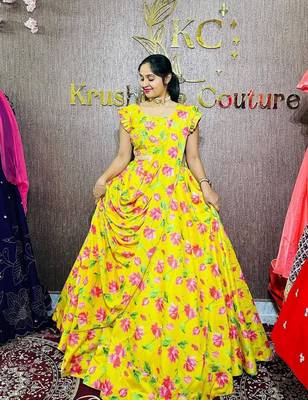 Yellow Lehenga Choli 2