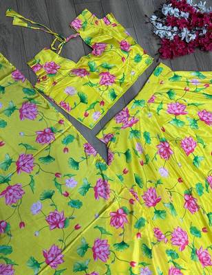 Yellow Lehenga Choli 4