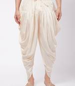 Cream Cowl Dhoti