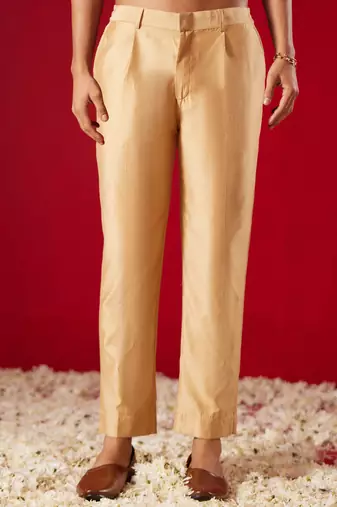 Men'S Rose Goldviscose Pant Style Pyjama