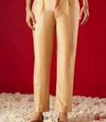 Rose Goldviscose Pant Style Pyjama