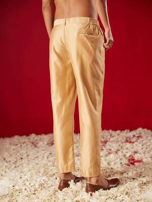 Rose Goldviscose Pant Style Pyjama 3