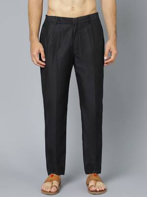 Black Viscose Pant Style Pyjama 1
