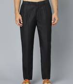 Black Viscose Pant Style Pyjama
