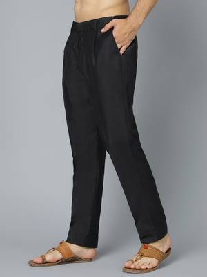 Black Viscose Pant Style Pyjama 2