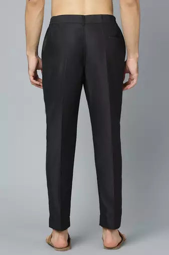 Black Viscose Pant Style Pyjama
