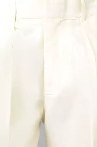 Cream Viscose Pant Style Pyjama