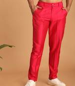 Men'S Pink Viscose Pant Style Pyjama