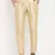 Gold Silk Blend Pant Style Pyjama