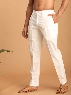 Cream Cotton Pant Style Pyjama 2