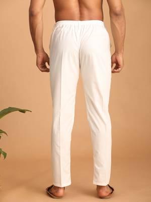 Cream Cotton Pant Style Pyjama 3