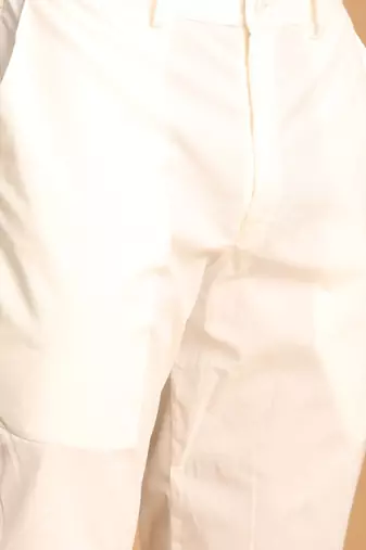 Cream Cotton Pant Style Pyjama