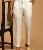 Viscose Men's White Pajama