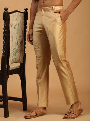 Rose Gold Viscose Pant Style Pyjama 2
