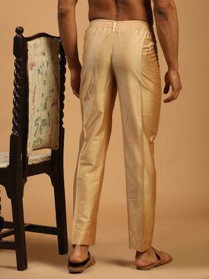 Rose Gold Viscose Pant Style Pyjama 3