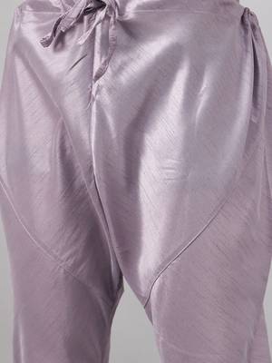 Lavander Silk Blend Pyjama 4