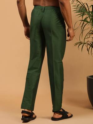 Green Viscose Pant Style Pyjama 3