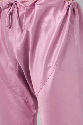 Onion Pink Silk Blend Pyjama