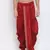 Regal Maroon Silk Blend Embroidered Dhoti Pant for Men