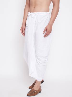 White Traditional Dhoti 2