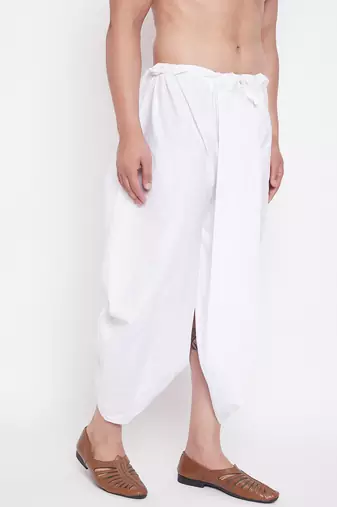 White Traditional Dhoti