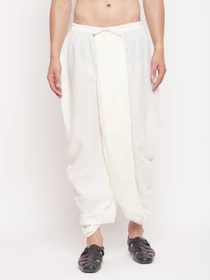 Cream Dhoti 1