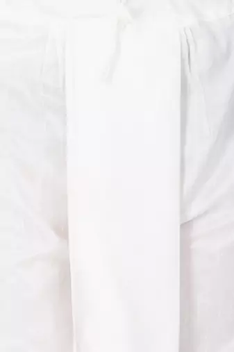 White Silk Blend Dhoti