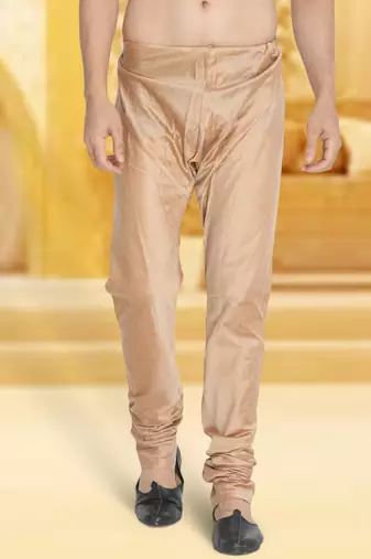 Men'S Gold Cotton Blend Pyjama