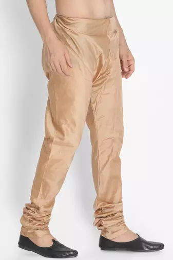 Gold Cotton Blend Pyjama