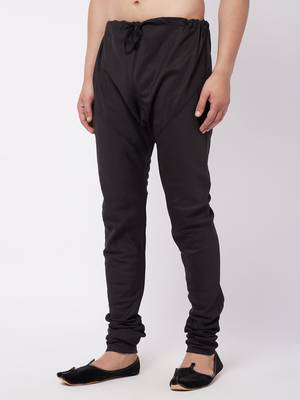 Black Cotton Blend Pyjama 2