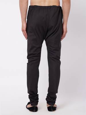 Black Cotton Blend Pyjama 3