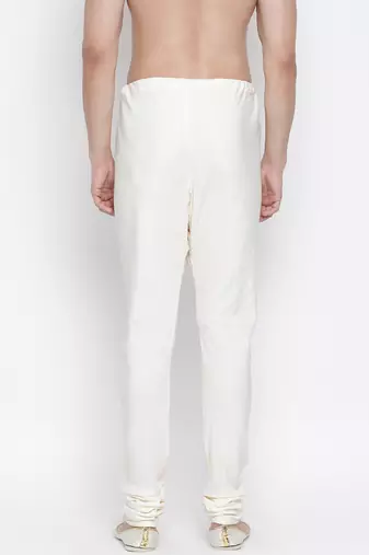 White Cotton Blend Pyjama