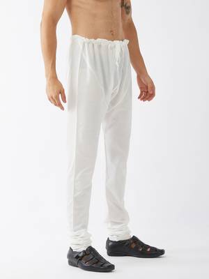White Cotton Blend Pyjama 2