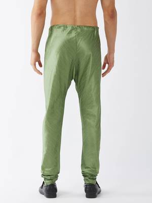 Light Green Silk Blend Pyjama 3