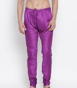 Purple Silk Blend Pyjama