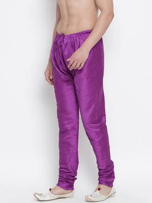 Purple Silk Blend Pyjama 2