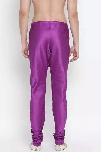Purple Silk Blend Pyjama