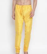 Yellow Silk Blend Pyjama