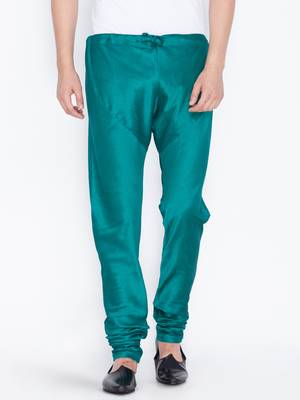 Green Silk Blend Pyjama 1