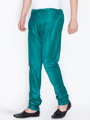 Green Silk Blend Pyjama 2