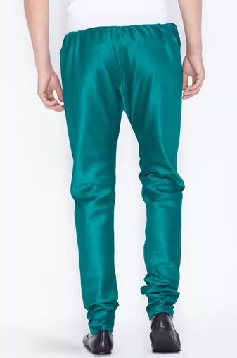 Green Silk Blend Pyjama