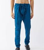 Turquoise Silk Blend Pyjama