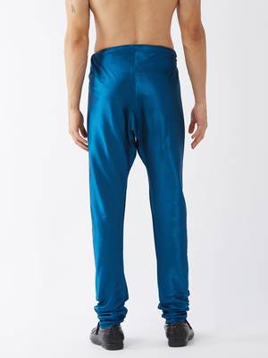 Turquoise Silk Blend Pyjama 3