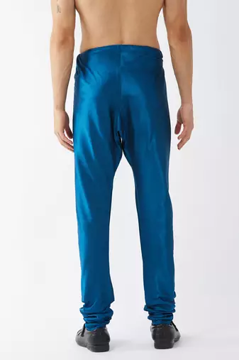 Turquoise Silk Blend Pyjama