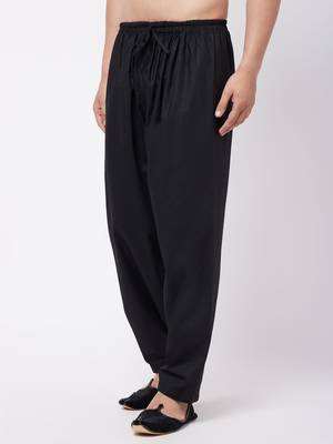 Black Cotton Patiala Salwar 2