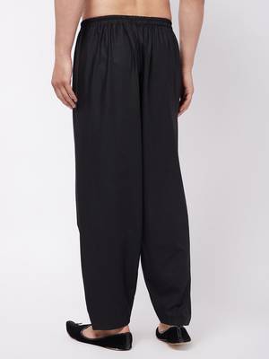 Black Cotton Patiala Salwar 3