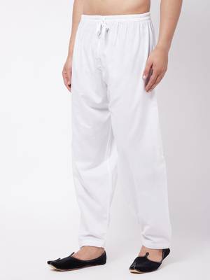 White Cotton Patiala Salwar 2