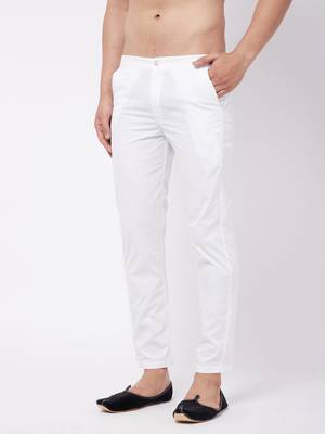 White Cotton Pant Style Pyjama 2
