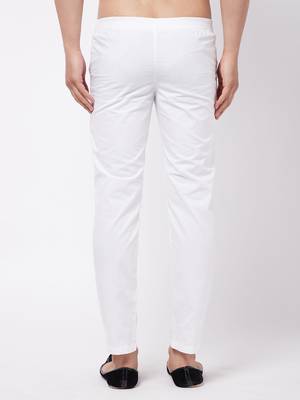 White Cotton Pant Style Pyjama 3