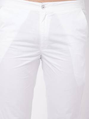 White Cotton Pant Style Pyjama 4